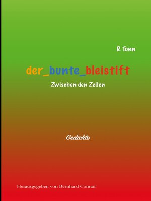 cover image of der bunte bleistift